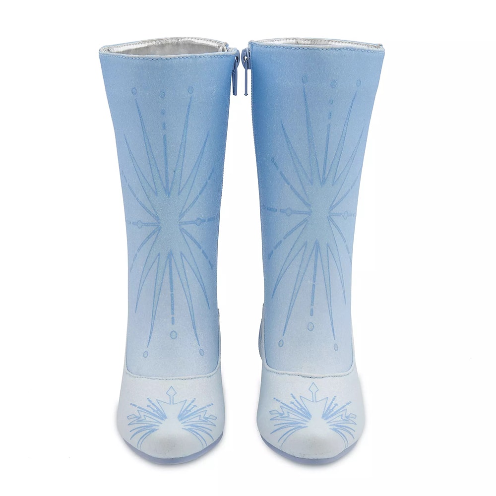 Disney Store Botas De Elsa Frozen Winter Boots Elsa Boots Disney Store  Frozen Rain Boots Disney