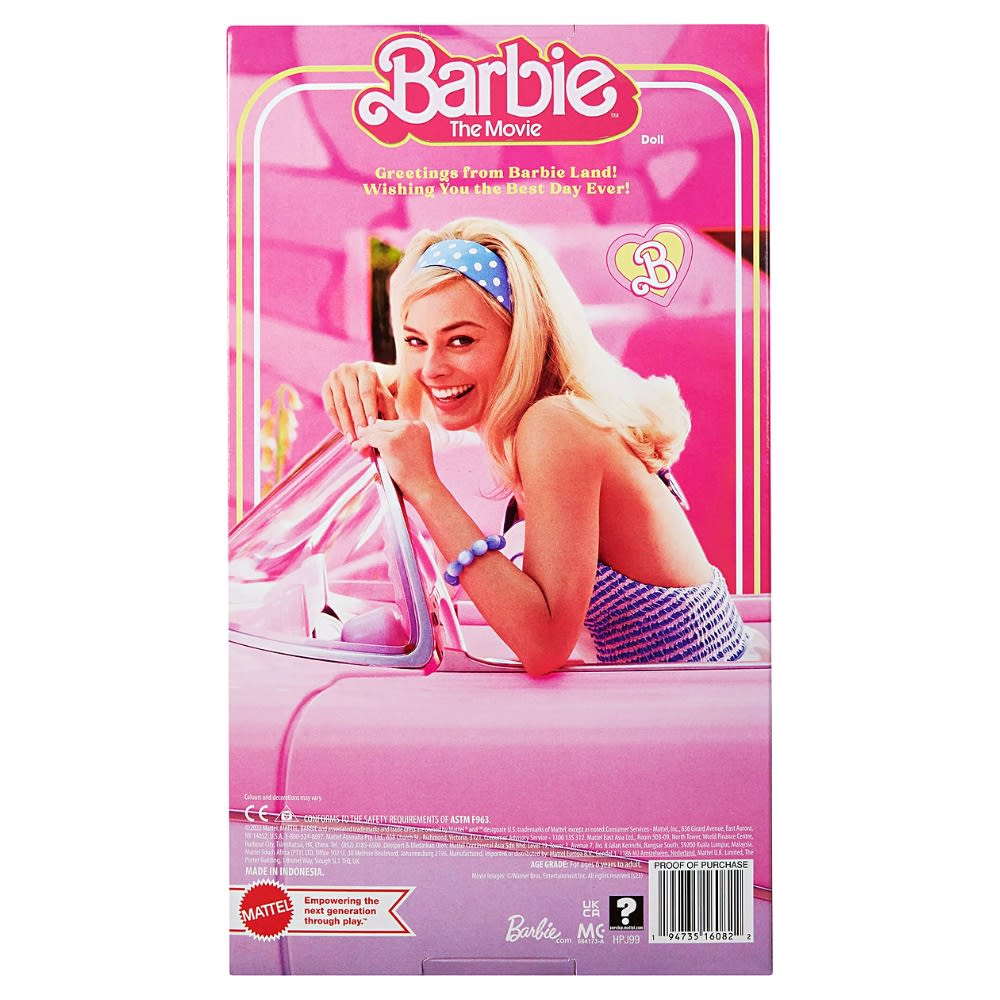 Barbie Margot Robbie La Barbie Juguete Barbie The Movie Doll