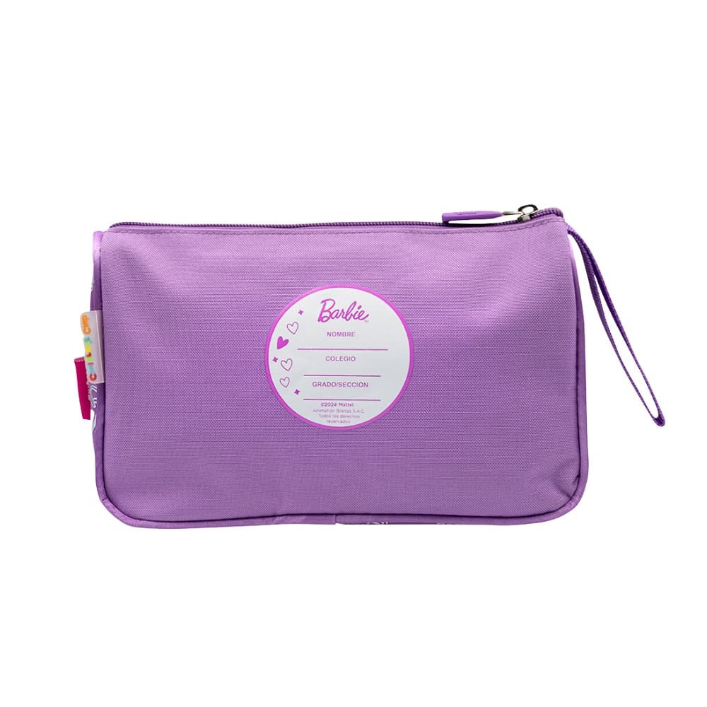 Mini Mochila BARBIE CORAZONES Oficial - 25x13x30 Cm, Poliéster Resistente - ¡Ideal Para Niñas, Con 2 Años De Garantía!