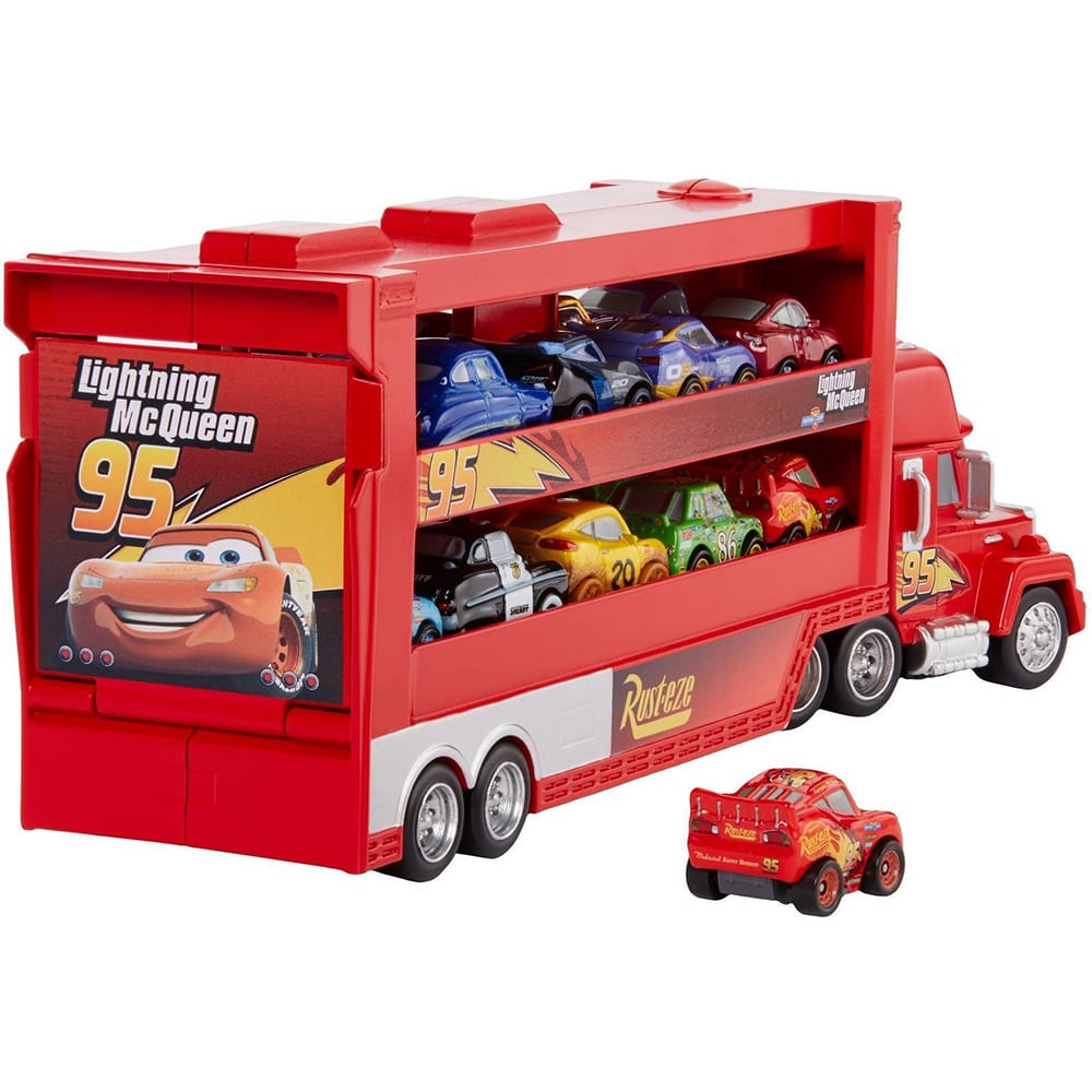 Juguete Camion Mack De Rayo Mcqueen Camión Transportador Cars