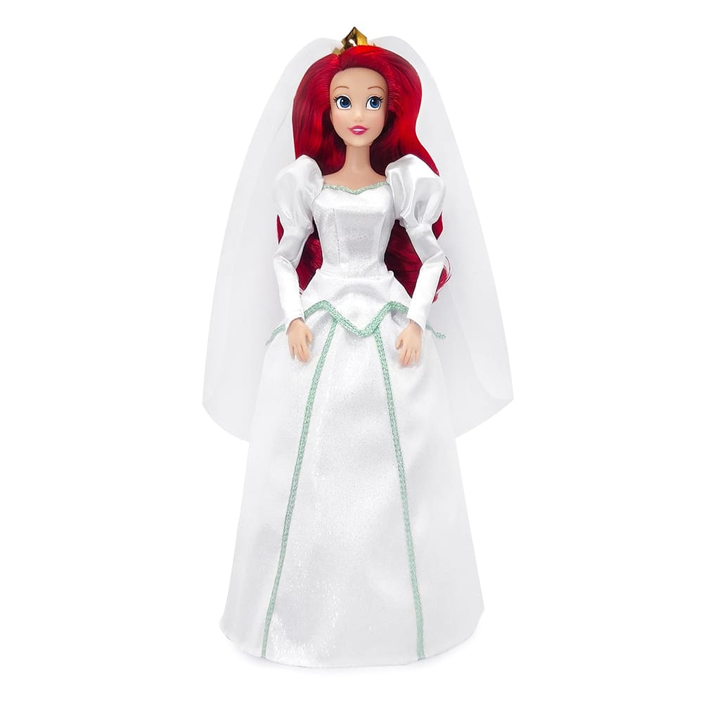 Muñeca Disney Store Princesa Ariel Novia La Sirenita La