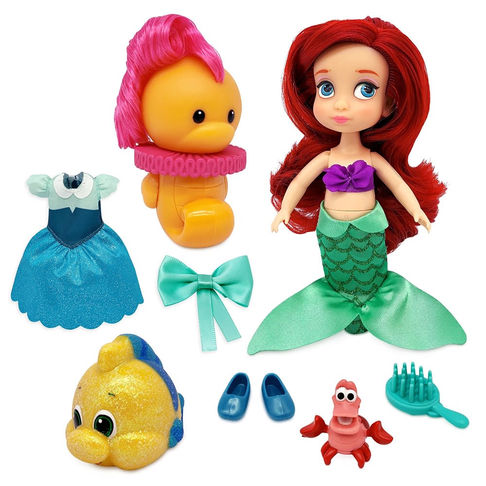 Playset Disney Animators Collection Mini Ariel La Sirenita La