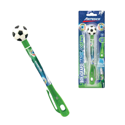 Lapicero Artesco Magico Futbol 2 en 1 Tinta azul e Invisible1