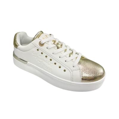 Zapatillas Mujer Minnie Mouse Dorado1