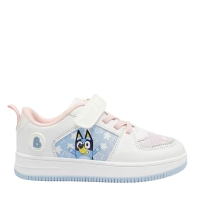 Zapatillas Niña Casual Bluey Estrellas Blanco Rosado1