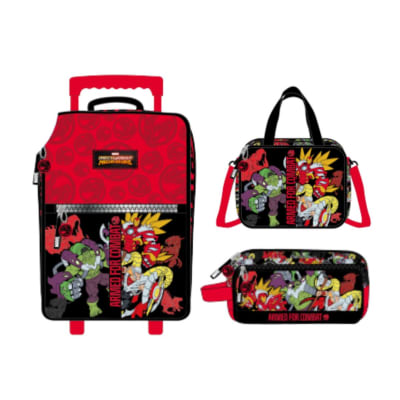 Pack Escolar Maleta Oficio Premium Marvel Combate1