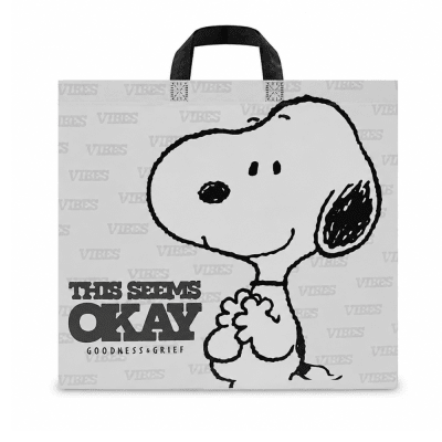 Bolsa Reutilizable Snoopy Peanuts Blanca 39 x 44 x 18 cm1