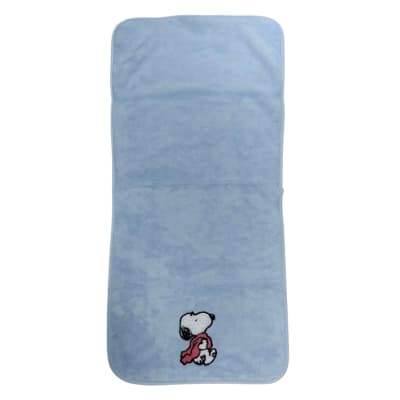 Toalla de mano Snoopy Celeste1