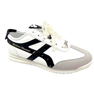 Zapatillas Mujer Casual Mickey Mouse Blanco1