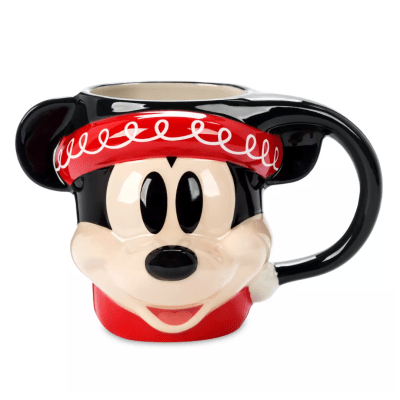 Mug Taza Disney Store Mickey Mouse Navidad Mod 21