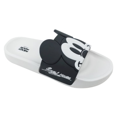 Sandalias Mujer Playeras Mickey Mouse Blanco1