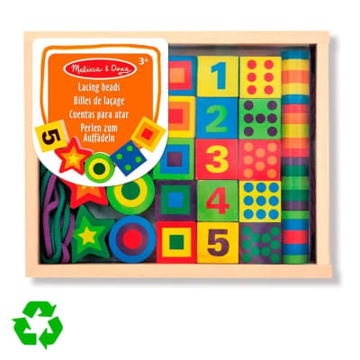 Juego Didactico Encaje de Madera con Cordones Melissa & Doug1