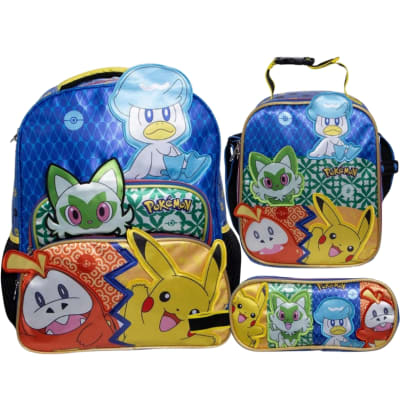 Pack Mochila Pokemon y amigos Oficio1