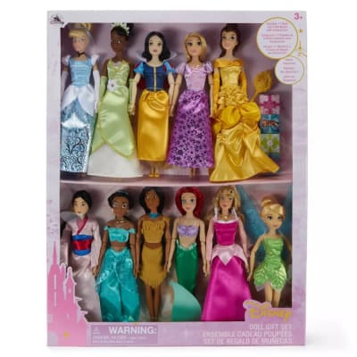 Gift Set 11 Muñecas Clasicas Princesas Disney1