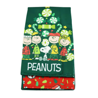 Set Secadores Navidad Cocina Snoopy x2 45x65cm Mod11
