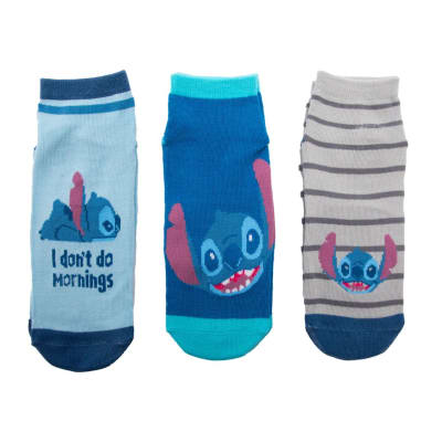 Medias Antideslizante Disney Stitch Tripack1