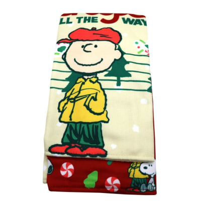 Set Secadores Navidad Cocina Snoopy x2 45x65cm Mod21