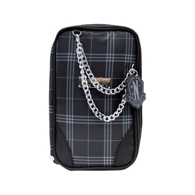 Cartuchera Merlina Addams Con Rayas1