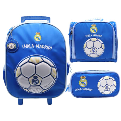 Pack Escolar Maleta Real Madrid Futbol Oficio1