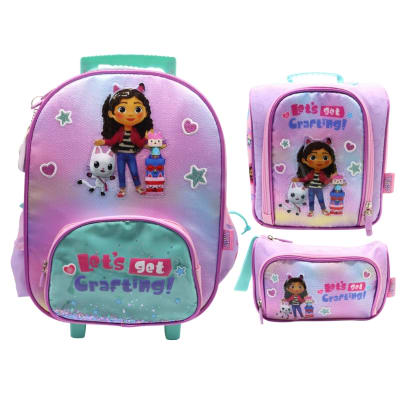 Pack Escolar Maleta Gabby Dollhouse Bebe Caja Oficio1