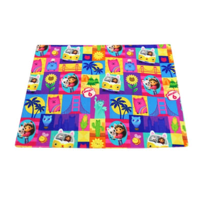 Individual Reversible Escolar Gabby’s Dollhouse La Pelicula 32cm x 25cm1