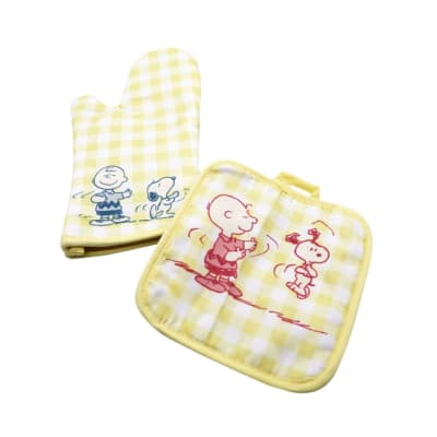 Set Guante Cocina + Agarrador Snoopy1