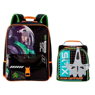 Pack Escolar Mochila y Lonchera Buzz Lightyear Oficio1