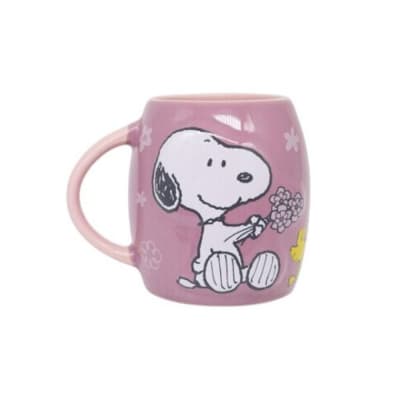 Mug Taza Snoopy Peanuts 400 ml Lila1