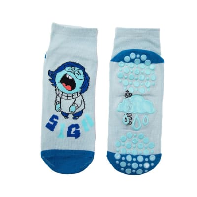 Medias Antideslizante Disney Intensamente Tristeza X Par1