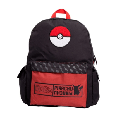 Mochila Juvenil Masculino Pokemon Pokebola Oficio1