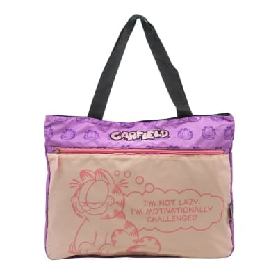 Bolso Mujer Garfield Rosado1