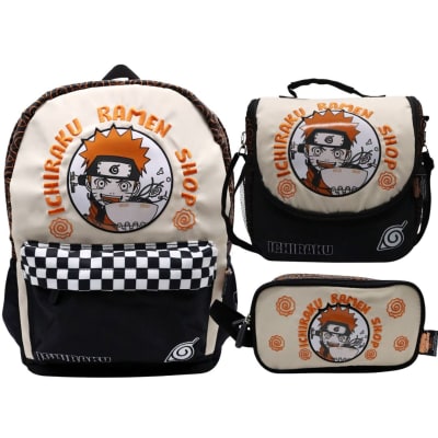 Pack Escolar Mochila Naruto Shippuden Oficio1
