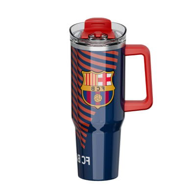 Mug vaso con cañita Barcelona Futbol Chibi 1200 ml1
