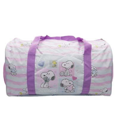 Bolso Maletin Snoopy Lila Deportivo1