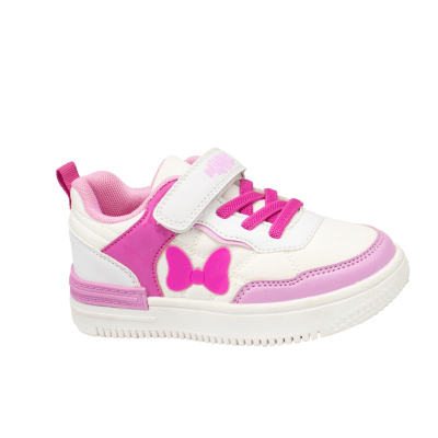 Zapatillas Minnie Mouse Urbanas Blanco Niña1