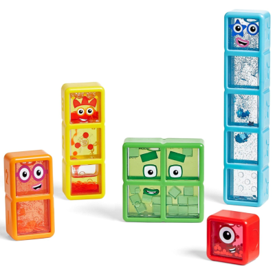 Botellas sensoriales de 1 -5 Number Blocks1