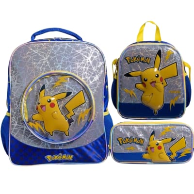 Pack Mochila Pokemon Pikachu Oficio1