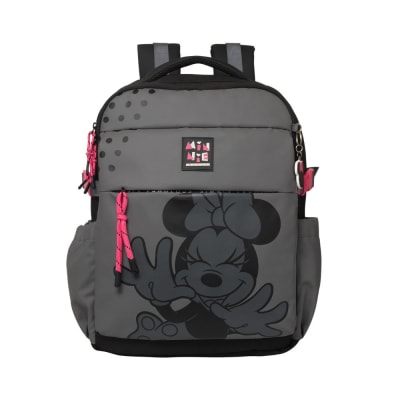 Mochila Oficio Disney Student Minnie Mouse Viajera Multiples Compartimientos1