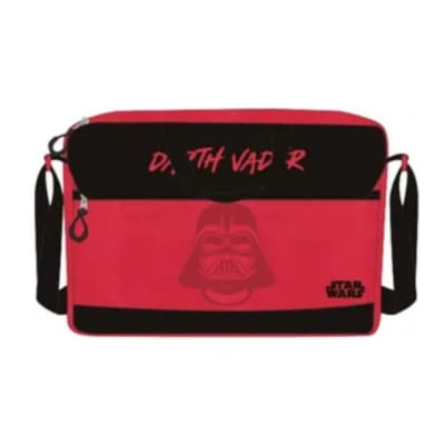 Star Wars Darth Vader Maletin Rojo  – Estilo oscuro con mascara frontal1