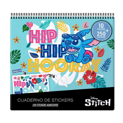 Cuaderno de Stickers Artesco 250 Stickers Stitch1