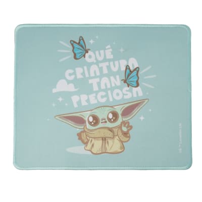 Mouse Pad Desk Star Wars Baby Yoda Neopreno Antideslizante 24x20 CM1