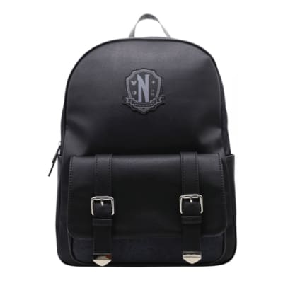 Mochila Oficio Merlina Addams Negra1