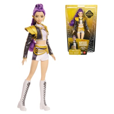 Muñeca Musical Rumi Huntrix Golden Guerreras Kpop Demon Hunters Mattel1