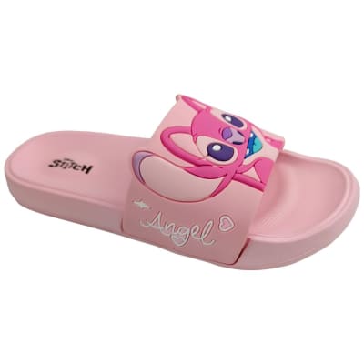 Sandalias Mujer Playeras Stitch Rosado1