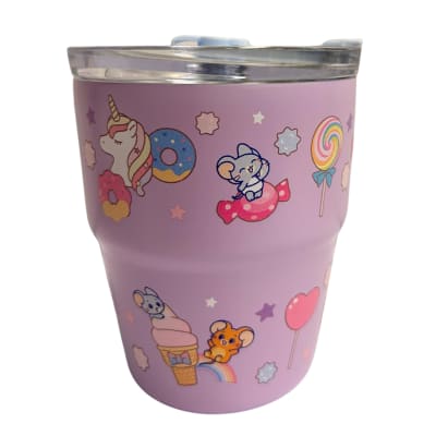 Mug vaso con cañita Gokko Tommy and Jerry 480 ml1