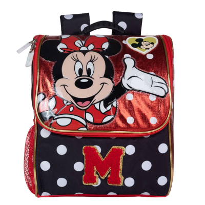 Lonchera Mochila Minnie Mouse Roja1