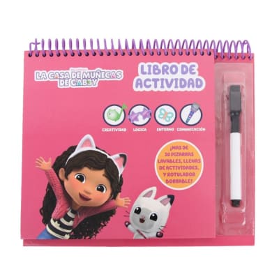 Mini Pizarra de Actividades Artesco Gabby Dollhouse1