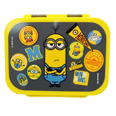 Taper Con Divisiones Escolar Minions 900 ML1