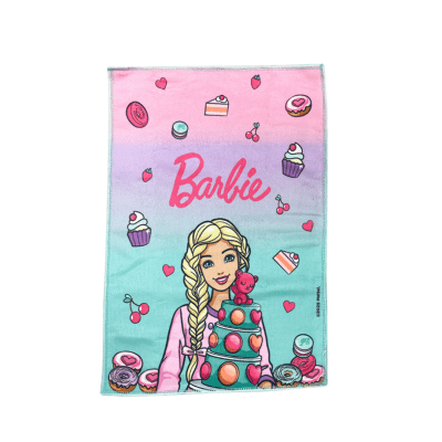 Set de toalla x2 Barbie Cupcakes1