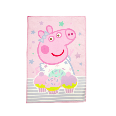 Set de toalla x2 Peppa Pig Cupcakes1
